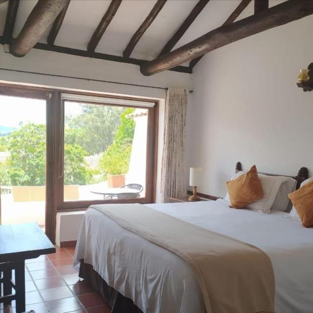 Hotel Meson De Los Virreyes Villa de Leyva Kültér fotó