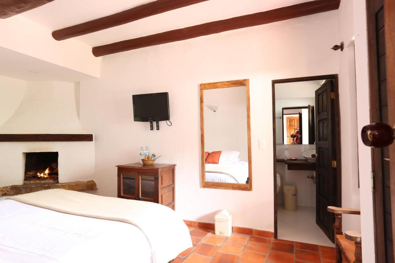 Hotel Meson De Los Virreyes Villa de Leyva Kültér fotó