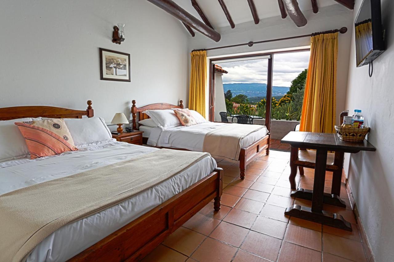 Hotel Meson De Los Virreyes Villa de Leyva Kültér fotó