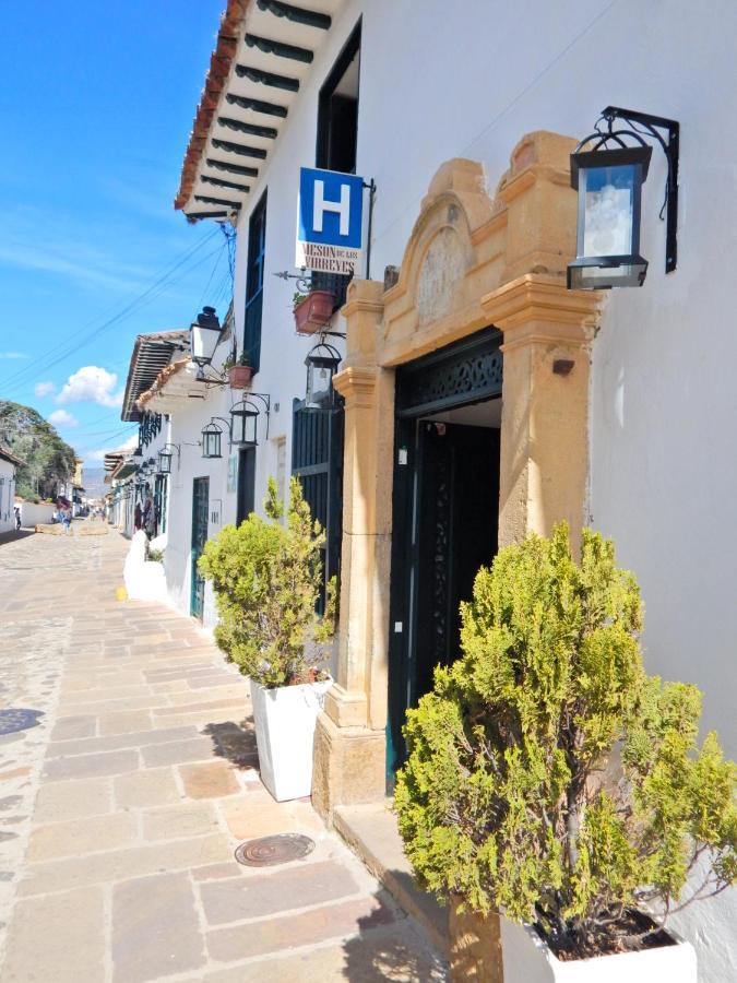 Hotel Meson De Los Virreyes Villa de Leyva Kültér fotó