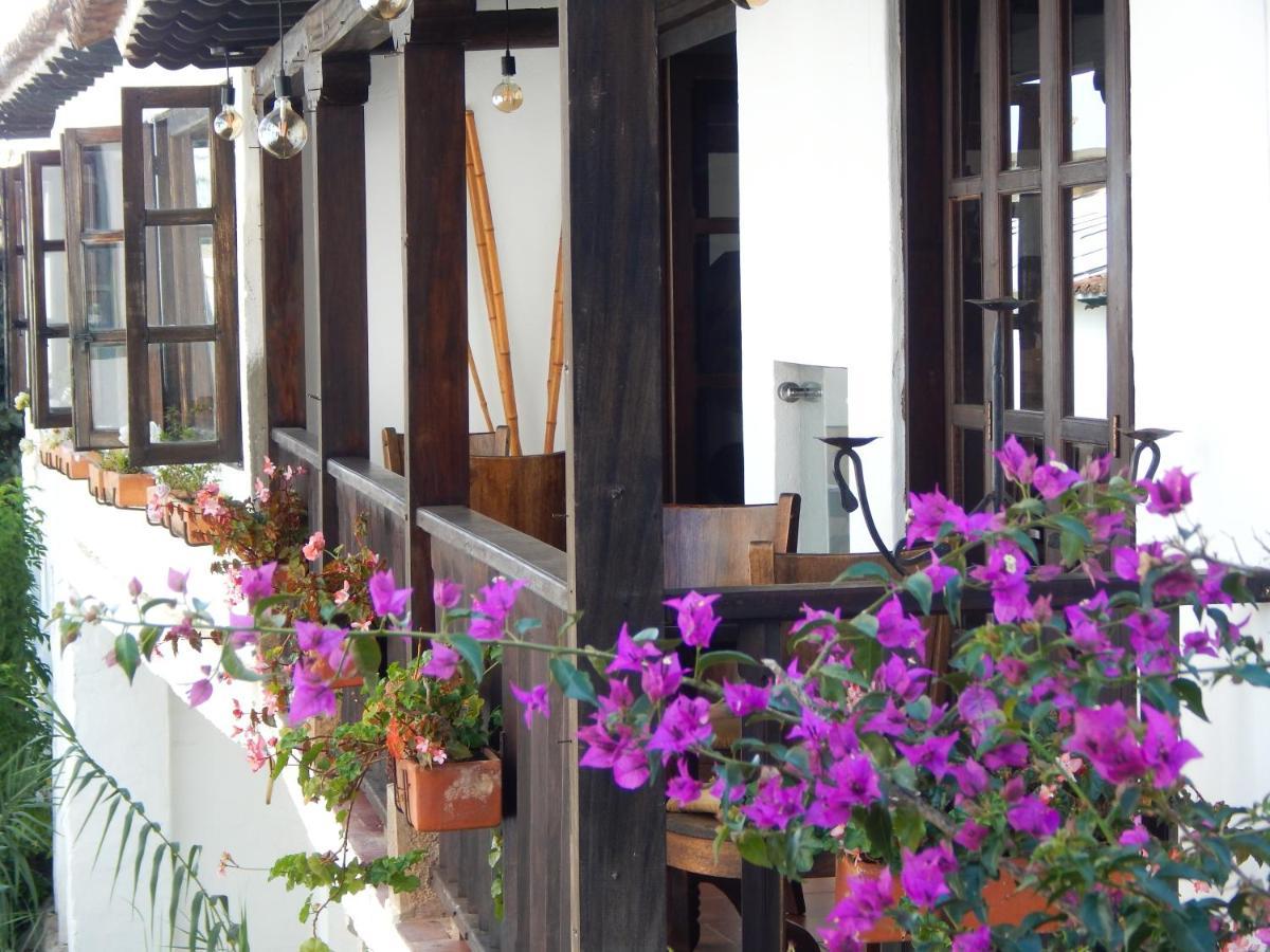 Hotel Meson De Los Virreyes Villa de Leyva Kültér fotó