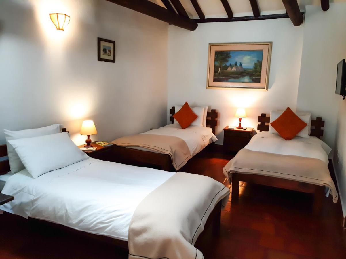 Hotel Meson De Los Virreyes Villa de Leyva Kültér fotó