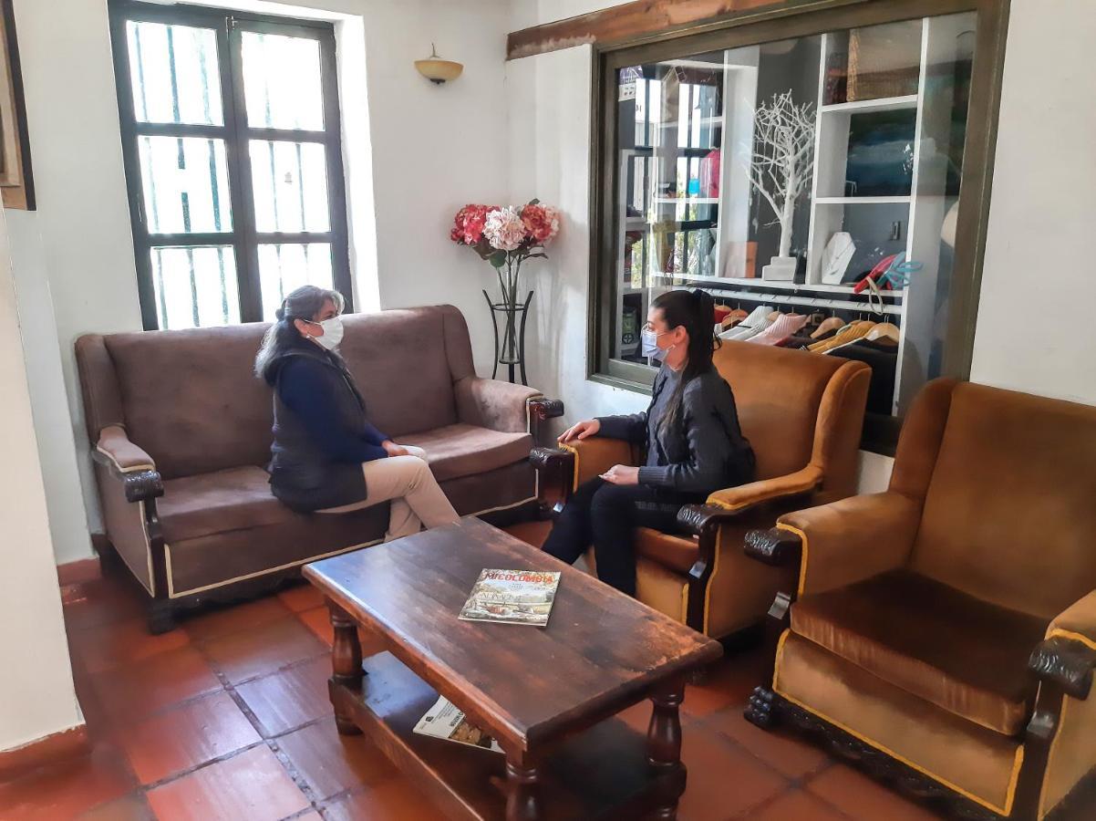 Hotel Meson De Los Virreyes Villa de Leyva Kültér fotó