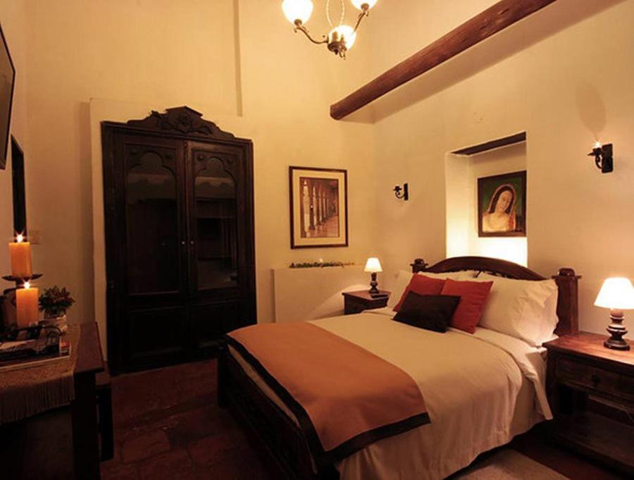Hotel Meson De Los Virreyes Villa de Leyva Kültér fotó