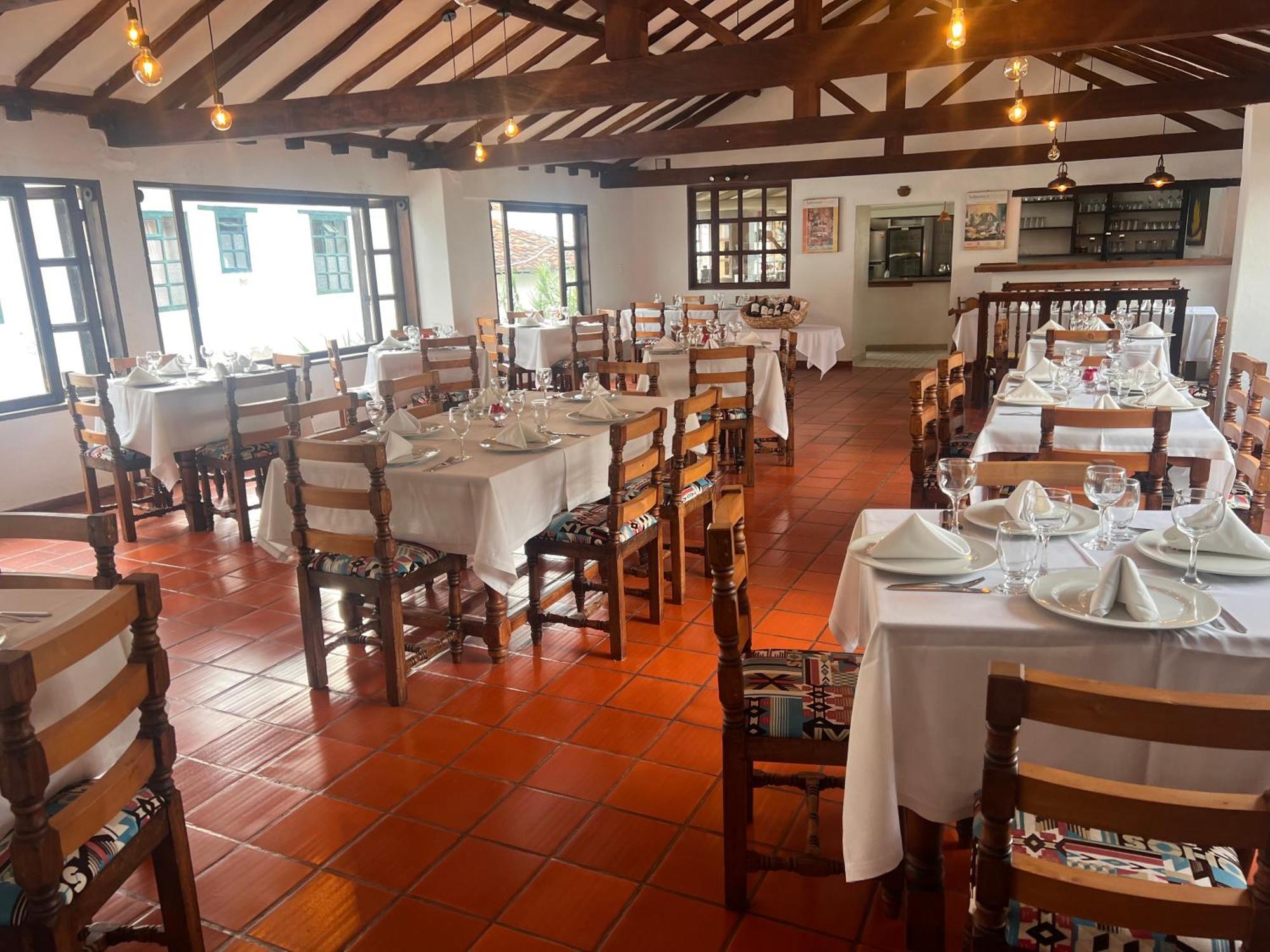 Hotel Meson De Los Virreyes Villa de Leyva Kültér fotó